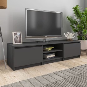 vidaXL TV-Schrank Grau 140x40x35,5 cm Holzwerkstoff