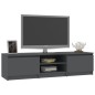 vidaXL TV-Schrank Grau 140x40x35,5 cm Holzwerkstoff vidaXL TV-Schrank Grau 140x40x35,5 cm Holzwerkstoff