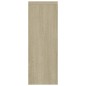 vidaXL Wandregal Weiß und Sonoma-Eiche 45,1x16x45,1 cm Holzwerkstoff vidaXL Wandregal Weiß und Sonoma-Eiche 45,1x16x45,1 cm Holzwerkstoff