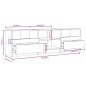 vidaXL TV-Schrank Weiß Sonoma-Eiche 150x33,5x45 cm Holzwerkstoff vidaXL TV-Schrank Weiß Sonoma-Eiche 150x33,5x45 cm Holzwerkstoff