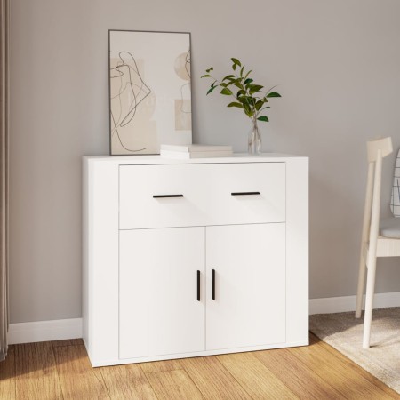 vidaXL Sideboard Weiß 80x33x70 cm Holzwerkstoff