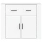 vidaXL Sideboard Weiß 80x33x70 cm Holzwerkstoff vidaXL Sideboard Weiß 80x33x70 cm Holzwerkstoff