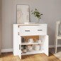 vidaXL Sideboard Weiß 80x33x70 cm Holzwerkstoff vidaXL Sideboard Weiß 80x33x70 cm Holzwerkstoff