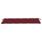 vidaXL Stapelbare Gartenbank mit Auflage 159 cm Massivholz Teak vidaXL Stapelbare Gartenbank mit Auflage 159 cm Massivholz Teak