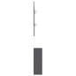 vidaXL Garderobenset Flur Grau 100x25x76,5 cm Holzwerkstoff vidaXL Garderobenset Flur Grau 100x25x76,5 cm Holzwerkstoff