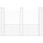 vidaXL Gabionenkorb U-Form mit 3 Säulen Eisen 260x20x200 cm vidaXL Gabionenkorb U-Form mit 3 Säulen Eisen 260x20x200 cm