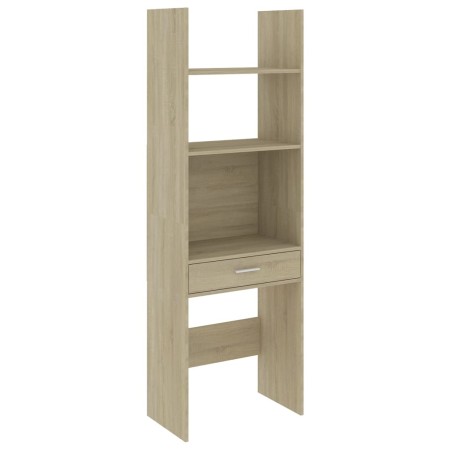 vidaXL Bücherregal Sonoma-Eiche 60x35x180 cm Holzwerkstoff