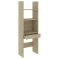 vidaXL Bücherregal Sonoma-Eiche 60x35x180 cm Holzwerkstoff vidaXL Bücherregal Sonoma-Eiche 60x35x180 cm Holzwerkstoff