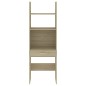 vidaXL Bücherregal Sonoma-Eiche 60x35x180 cm Holzwerkstoff vidaXL Bücherregal Sonoma-Eiche 60x35x180 cm Holzwerkstoff