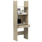 vidaXL Bücherregal Sonoma-Eiche 60x35x180 cm Holzwerkstoff vidaXL Bücherregal Sonoma-Eiche 60x35x180 cm Holzwerkstoff