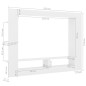 vidaXL TV-Schrank Weiß 152x22x113 cm Holzwerkstoff vidaXL TV-Schrank Weiß 152x22x113 cm Holzwerkstoff