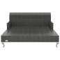 vidaXL 2-Personen-Sonnenliege mit Auflagen Poly Rattan Schwarz vidaXL 2-Personen-Sonnenliege mit Auflagen Poly Rattan Schwarz