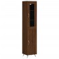 Highboard Braun Eichen-Optik 34,5x34x180 cm Holzwerkstoff Highboard Braun Eichen-Optik 34,5x34x180 cm Holzwerkstoff