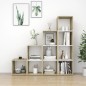 vidaXL 4-tlg. TV-Schrank-Set Weiß Sonoma-Eiche Holzwerkstoff vidaXL 4-tlg. TV-Schrank-Set Weiß Sonoma-Eiche Holzwerkstoff