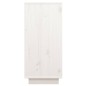 vidaXL Sideboard Weiß 60x34x75 cm Massivholz Kiefer vidaXL Sideboard Weiß 60x34x75 cm Massivholz Kiefer