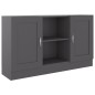 vidaXL Sideboard Grau 120x30,5x70 cm Holzwerkstoff vidaXL Sideboard Grau 120x30,5x70 cm Holzwerkstoff