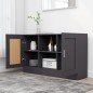 vidaXL Sideboard Grau 120x30,5x70 cm Holzwerkstoff vidaXL Sideboard Grau 120x30,5x70 cm Holzwerkstoff