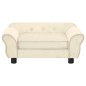 vidaXL Hundesofa Creme 72x45x30 cm Plüsch vidaXL Hundesofa Creme 72x45x30 cm Plüsch