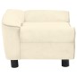 vidaXL Hundesofa Creme 72x45x30 cm Plüsch vidaXL Hundesofa Creme 72x45x30 cm Plüsch