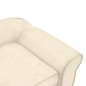 vidaXL Hundesofa Creme 72x45x30 cm Plüsch vidaXL Hundesofa Creme 72x45x30 cm Plüsch