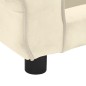 vidaXL Hundesofa Creme 72x45x30 cm Plüsch vidaXL Hundesofa Creme 72x45x30 cm Plüsch