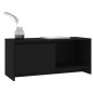 vidaXL TV-Schrank Schwarz 90x35x40 cm Holzwerkstoff vidaXL TV-Schrank Schwarz 90x35x40 cm Holzwerkstoff