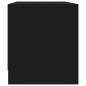 vidaXL TV-Schrank Schwarz 90x35x40 cm Holzwerkstoff vidaXL TV-Schrank Schwarz 90x35x40 cm Holzwerkstoff