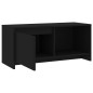 vidaXL TV-Schrank Schwarz 90x35x40 cm Holzwerkstoff vidaXL TV-Schrank Schwarz 90x35x40 cm Holzwerkstoff