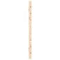 vidaXL Wand-Kopfteil 186x3x63 cm Massivholz Kiefer