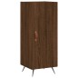 Highboard Braun Eichen-Optik 34,5x34x180 cm Holzwerkstoff Highboard Braun Eichen-Optik 34,5x34x180 cm Holzwerkstoff