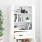 vidaXL Highboard Weiß Holzwerkstoff vidaXL Highboard Weiß Holzwerkstoff