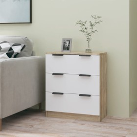 vidaXL Sideboard Sonoma-Eiche 60x30x70 cm Holzwerkstoff