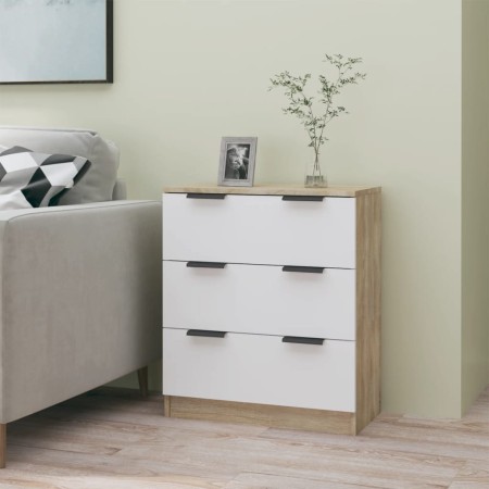 vidaXL Sideboard Sonoma-Eiche 60x30x70 cm Holzwerkstoff