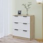 vidaXL Sideboard Sonoma-Eiche 60x30x70 cm Holzwerkstoff vidaXL Sideboard Sonoma-Eiche 60x30x70 cm Holzwerkstoff
