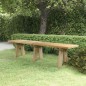 vidaXL Gartenbank 160 cm Massivholz Kiefer Imprägniert vidaXL Gartenbank 160 cm Massivholz Kiefer Imprägniert