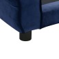 vidaXL Hundesofa Blau 72x45x30 cm Plüsch vidaXL Hundesofa Blau 72x45x30 cm Plüsch