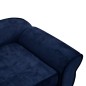 vidaXL Hundesofa Blau 72x45x30 cm Plüsch vidaXL Hundesofa Blau 72x45x30 cm Plüsch