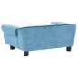 vidaXL Hundesofa Türkis 72x45x30 cm Plüsch vidaXL Hundesofa Türkis 72x45x30 cm Plüsch