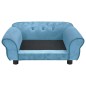 vidaXL Hundesofa Türkis 72x45x30 cm Plüsch vidaXL Hundesofa Türkis 72x45x30 cm Plüsch