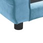 vidaXL Hundesofa Türkis 72x45x30 cm Plüsch vidaXL Hundesofa Türkis 72x45x30 cm Plüsch