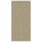 vidaXL Sideboard Weiß Sonoma-Eiche 88x30x65 cm Holzwerkstoff vidaXL Sideboard Weiß Sonoma-Eiche 88x30x65 cm Holzwerkstoff