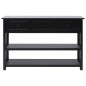 vidaXL Sideboard Schwarz 115x30x76 cm Holz vidaXL Sideboard Schwarz 115x30x76 cm Holz