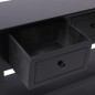 vidaXL Sideboard Schwarz 115x30x76 cm Holz vidaXL Sideboard Schwarz 115x30x76 cm Holz