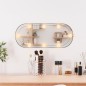 vidaXL Wandspiegel mit LED-Leuchten 20x50 cm Glas Oval vidaXL Wandspiegel mit LED-Leuchten 20x50 cm Glas Oval