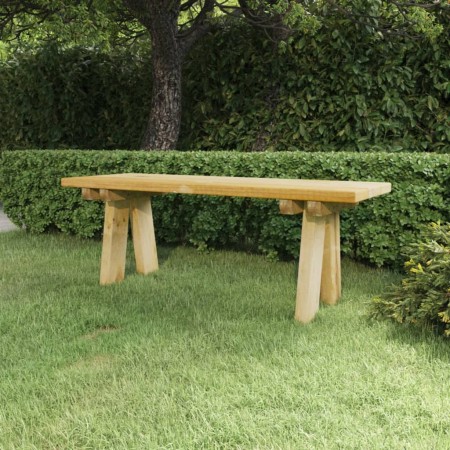 vidaXL Gartenbank 110 cm Massivholz Kiefer Imprägniert