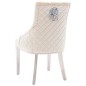 vidaXL Esszimmerstühle 6 Stk. Creme Samt vidaXL Esszimmerstühle 6 Stk. Creme Samt