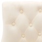 vidaXL Esszimmerstühle 6 Stk. Creme Samt vidaXL Esszimmerstühle 6 Stk. Creme Samt