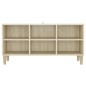 vidaXL TV-Schrank mit Massivholz-Beinen Sonoma-Eiche 103,5x30x50 cm vidaXL TV-Schrank mit Massivholz-Beinen Sonoma-Eiche 103,5x30x50 cm
