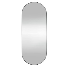 vidaXL Wandspiegel 20x50 cm Glas Oval