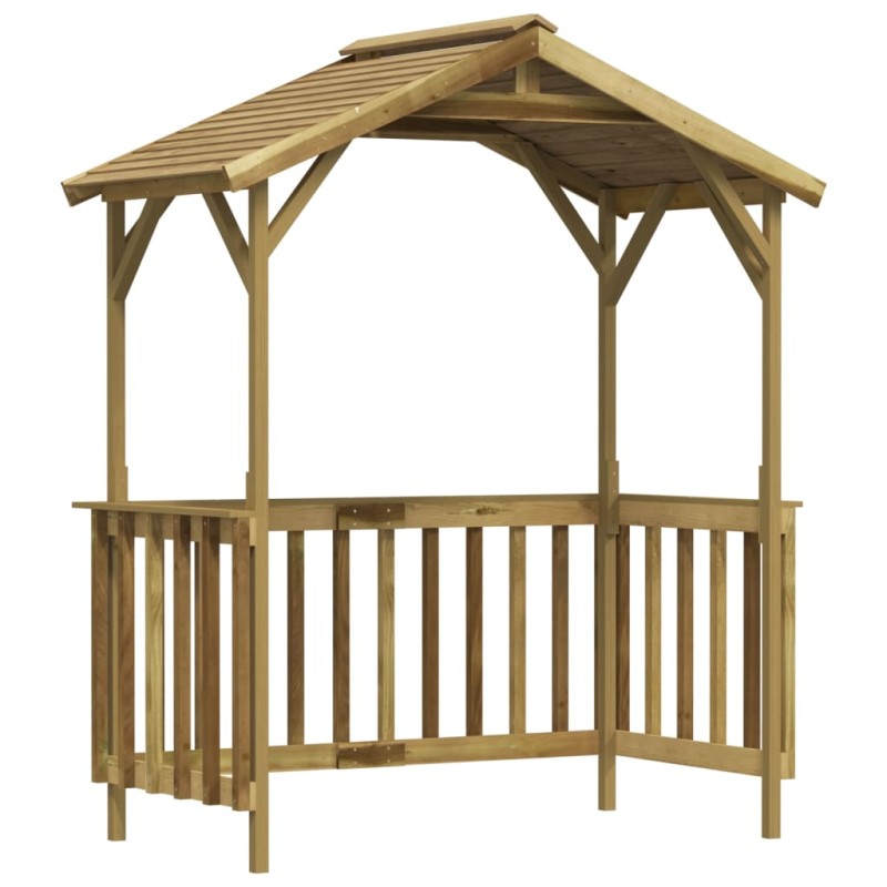 vidaXL Grillpavillon Kiefernholz Imprägniert 163,5x93x210 cm vidaXL Grillpavillon Kiefernholz Imprägniert 163,5x93x210 cm